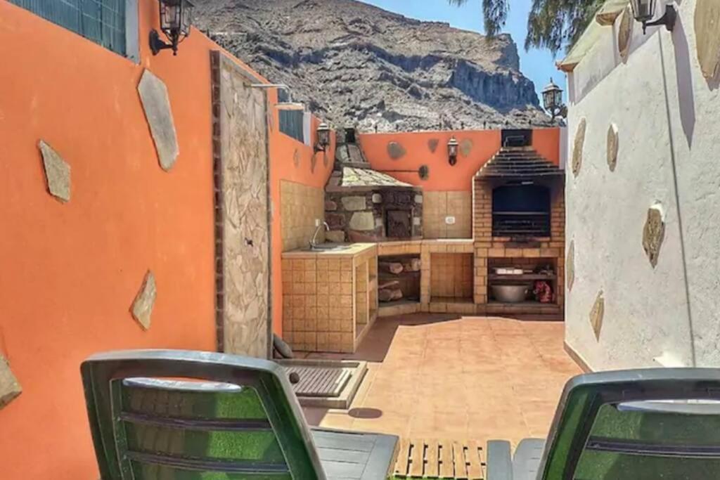 Casa Costera Playa De Tasarte Villa San Nicolás Eksteriør billede