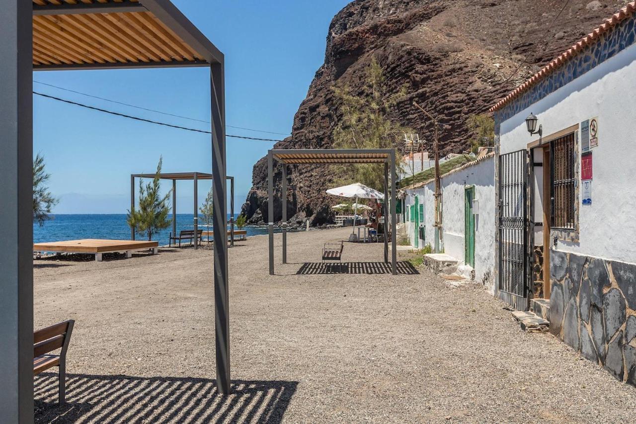 Casa Costera Playa De Tasarte Villa San Nicolás Eksteriør billede