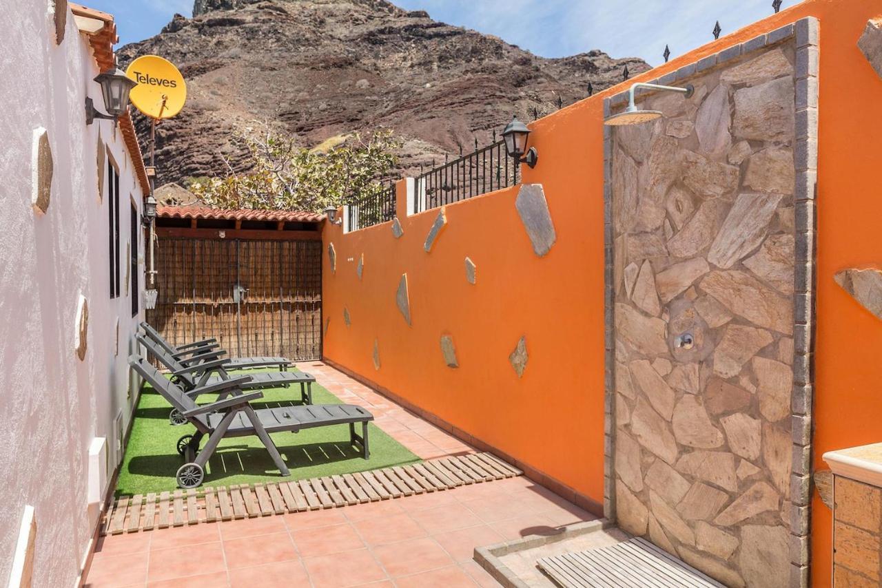Casa Costera Playa De Tasarte Villa San Nicolás Eksteriør billede